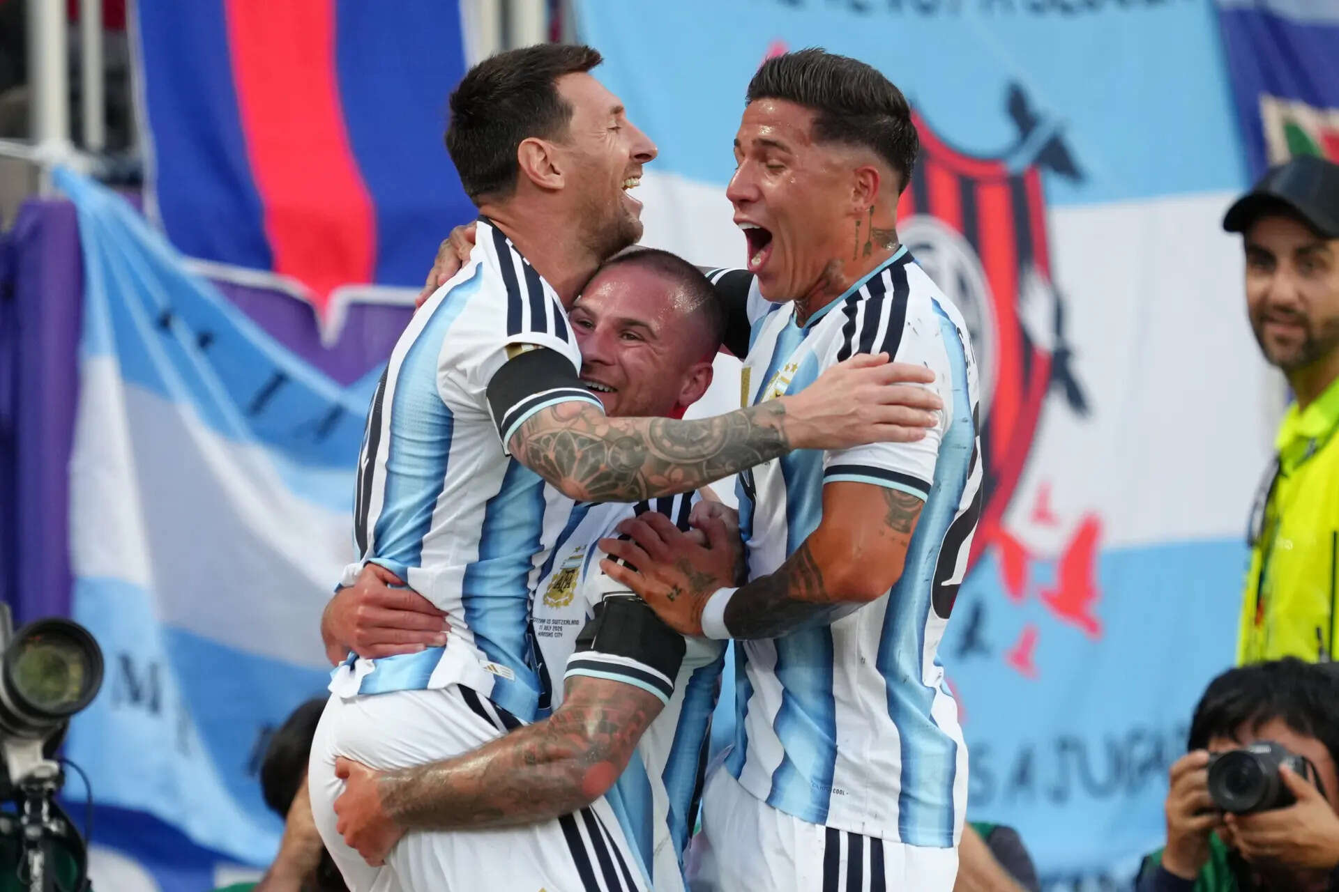 Argentina vs Switzerland Live Score, 1-0, FIFA World Cup 2026 Quarter Finals: Mac Allister scores from Messi's corner!
