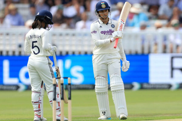 India Women 200/3 in 53.2 Overs