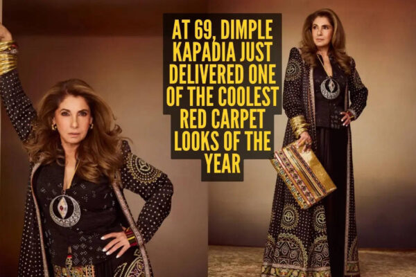 Dimple Kapadia's all-black look at The Odyssey premiere deserves a standing ovation
