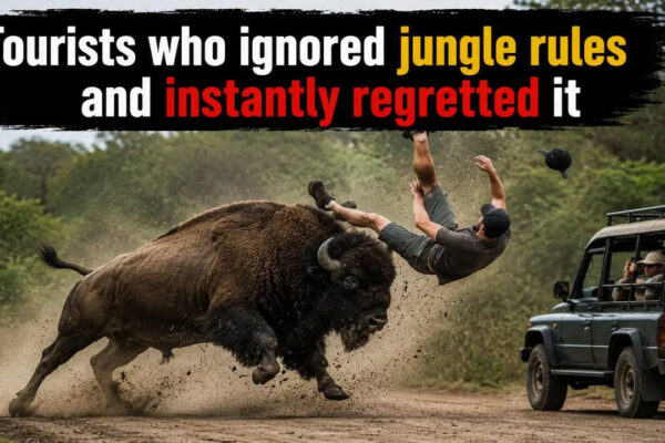 From being chased by elephants to mauled by a tiger; 7 times tourists ignored jungle rules and instantly regretted it