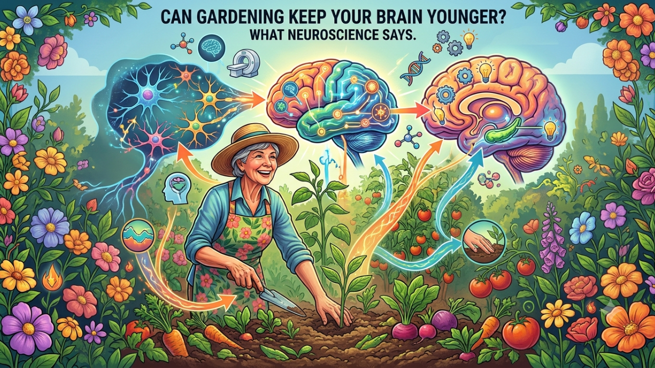 Can gardening keep your brain younger? What neuroscience says