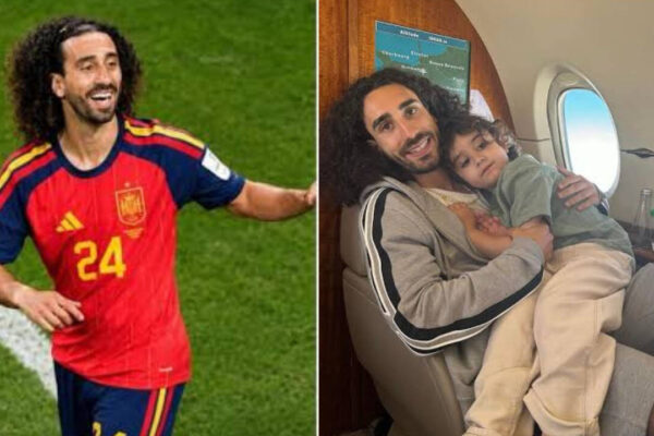 Marc Cucurella never ties his hair so his autistic son can recognise him on the pitch: 3 lessons in fatherhood