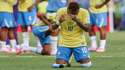 Neymar Bids Emotional Farewell to Brazil National Team After World Cup Defeat | Football News