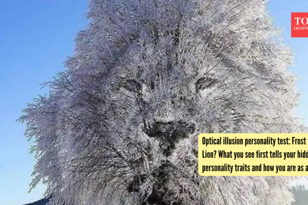 Optical illusion personality test: Frost tree or Lion? What you see first tells your hidden personality traits and how you are as a person |