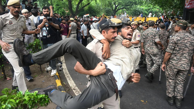 CJP march: Police say detained protesters 'not students'; more arrests likely | India News