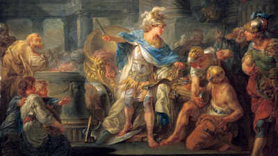 Alexander: Quote of the day by Alexander the Great: 'An army of sheep led by a lion is better than an army of lions led by a sheep' and how a leader who controls fear, controls the battlefield