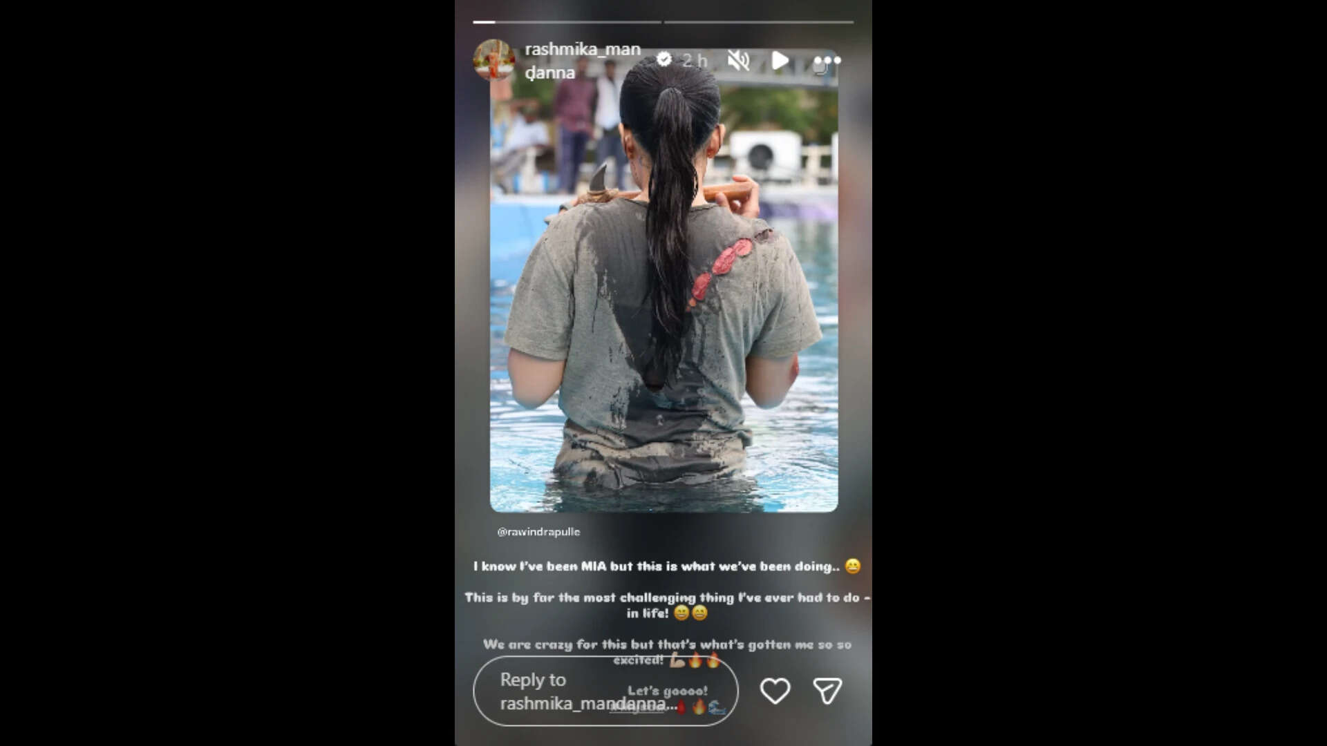 Rashmika Mandanna: 'Mysaa' Unveils India's First Female Underwater Fight Sequence Featuring Rashmika Mandanna |
