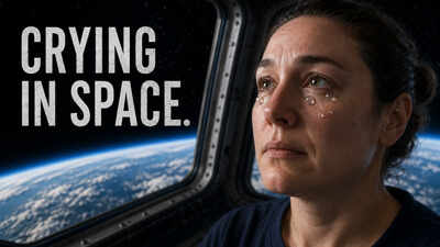 Crying In Space: Can astronauts cry in space? What actually happens to tears in zero gravity?