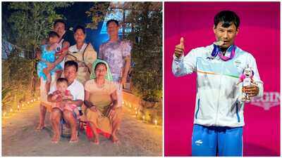As father fights blood cancer, Rishikanta bags CWG silver | Commonwealth Games News