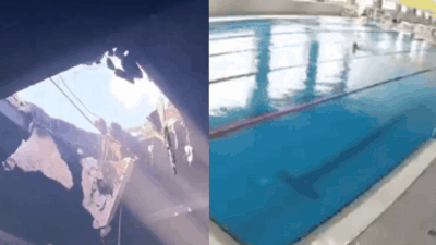 Russia Missile Strike: Russian Missile Strikes Ukrainian Swimming Pool, Shocking Footage Captured | World News