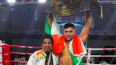 Sangram Singh becomes first Indian to win Asian Championship title after defeating Pakistani fighter