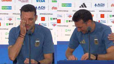 'Hurts me in the soul': Lionel Scaloni breaks down after Argentina's FIFA World Cup final loss - WATCH | Football News