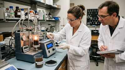 Scientists turned used coffee grounds into a high-energy charcoal-like fuel in just 90 seconds |
