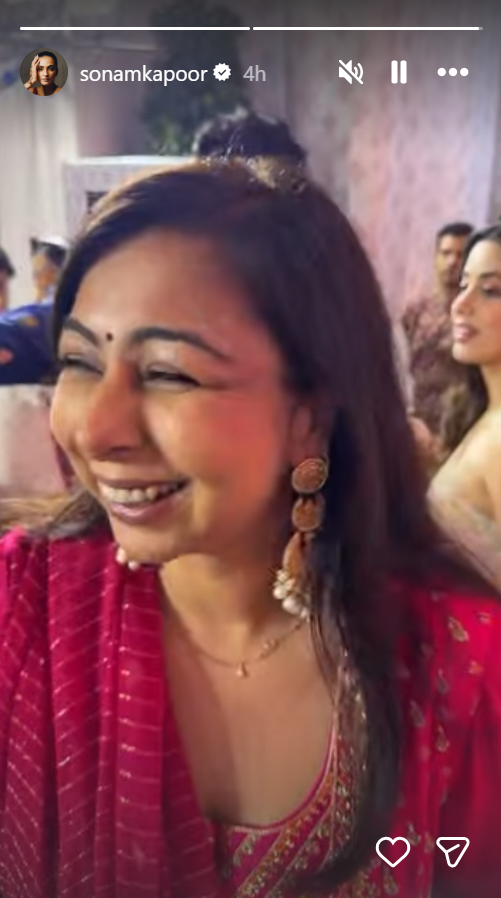 Sonam Kapoor: Anshula Kapoor and Rohan Thakkar wedding: Sonam Kapoor drops inside videos from festive Mehendi celebrations featuring Janhvi Kapoor ahead of July 6 nuptials | Hindi Movie News