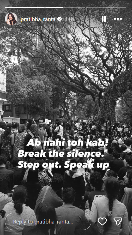 ‘Talk about it like it's Dhurandhar 3’: Pratibha Ranta, Gurfateh Pirzada, Akasa Singh support student protests in Mumbai | Hindi Movie News