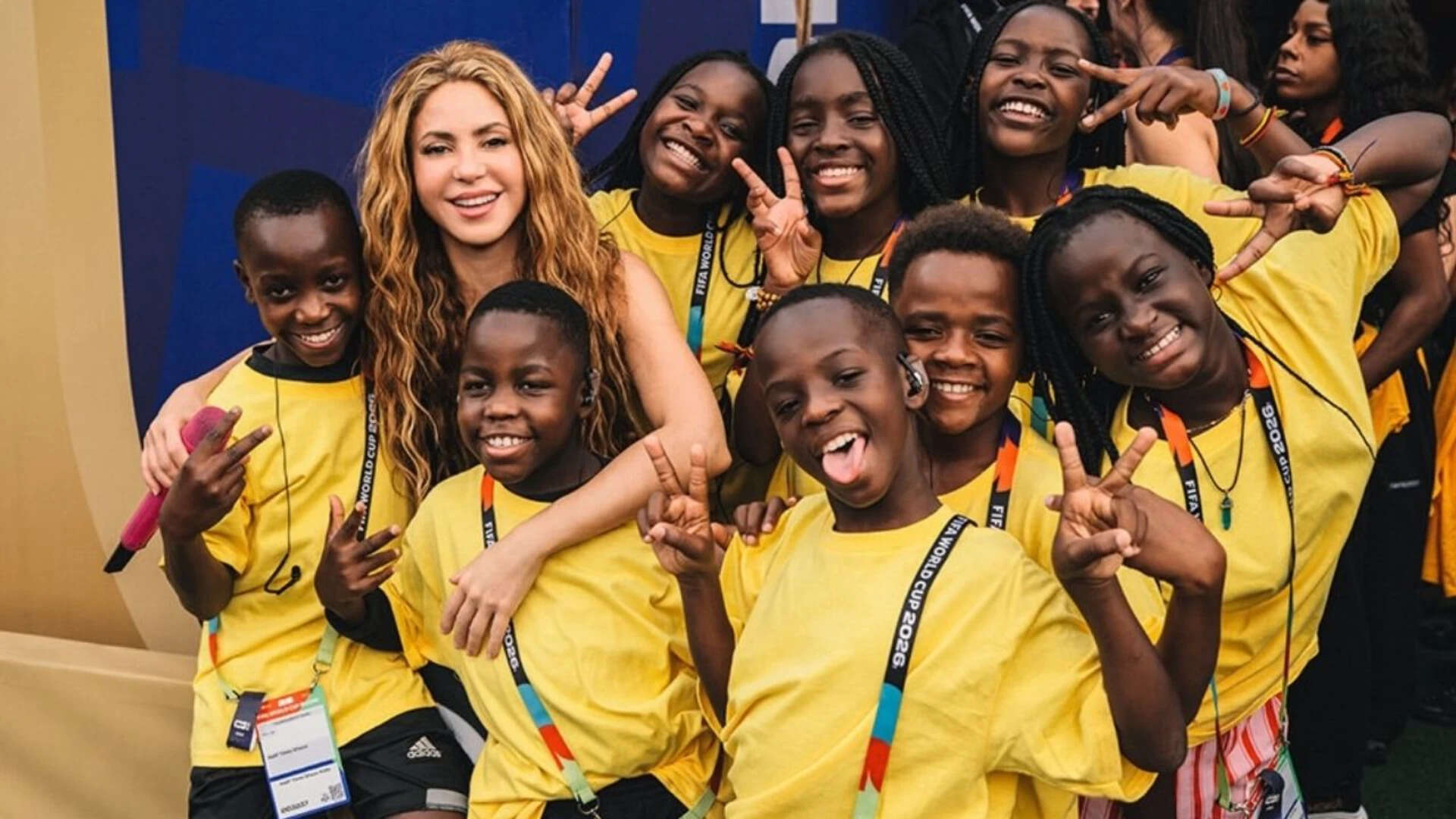 Shakira Urges Global Investment in Children's Future After Celebrating Uganda's Ghetto Kids at FIFA Finals |