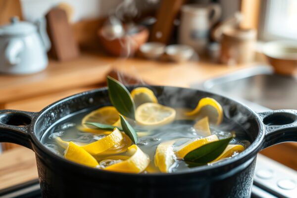 Transform Your Home with This Simple Lemon Peel and Bay Leaf Boil Hack |
