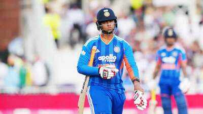 Dejected Vaibhav Sooryavanshi walks off even before catch is completed; reaction goes viral - WATCH | Cricket News