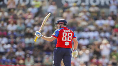 Harry Brook creates history in 5th T20I against India, becomes 1st England batter to... | Cricket News