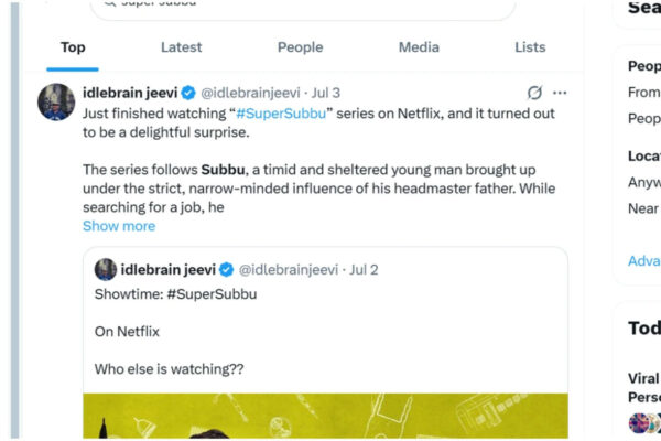 'Super Subbu' Twitter review: Sundeep Kishan wins praise; Viewers call the series a delightful surprise