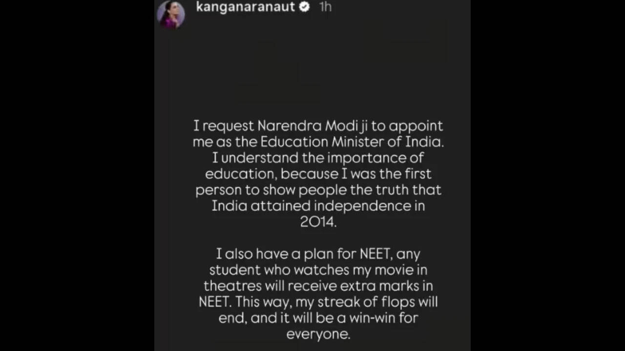 The TRUTH behind viral claim linking Kangana Ranaut with Education Minister position after Dharmendra Pradhan exit, here's what we know | Hindi Movie News