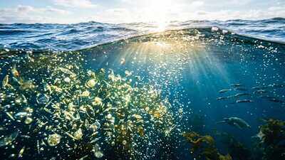 The world's biggest oxygen producer isn't the Amazon. It's the ocean filled with tiny invisible life |