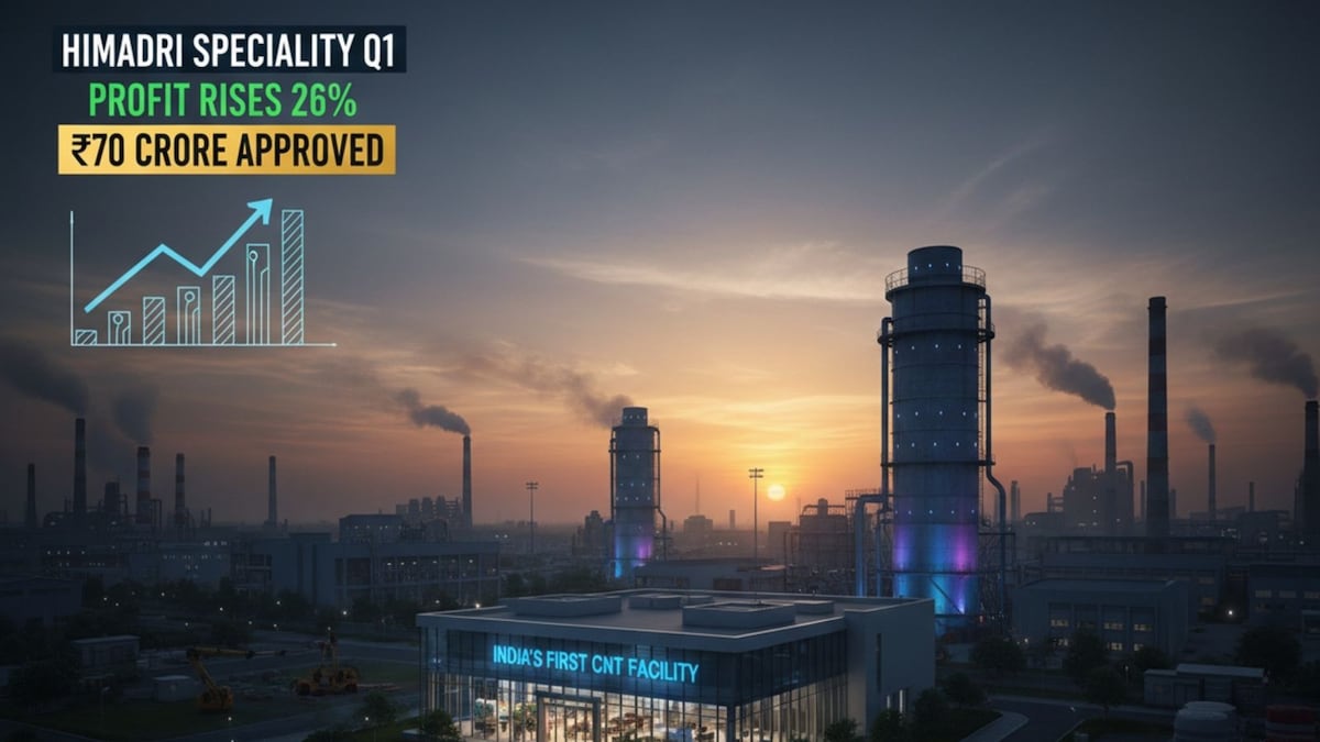 Himadri Speciality posts record Q1 revenue, profit up 26%; expands into advanced carbon materials