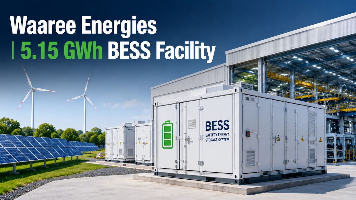 Waaree opens battery storage factory with bigger-than-planned capacity