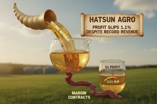 Hatsun Agro Q1 profit slips 1.1% as margin contracts despite record quarterly revenue