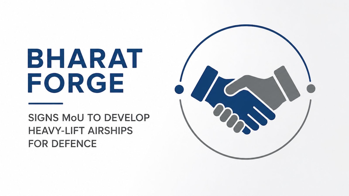 Bharat Forge partners FLYING WHALES for heavy-lift airship manufacturing in India
