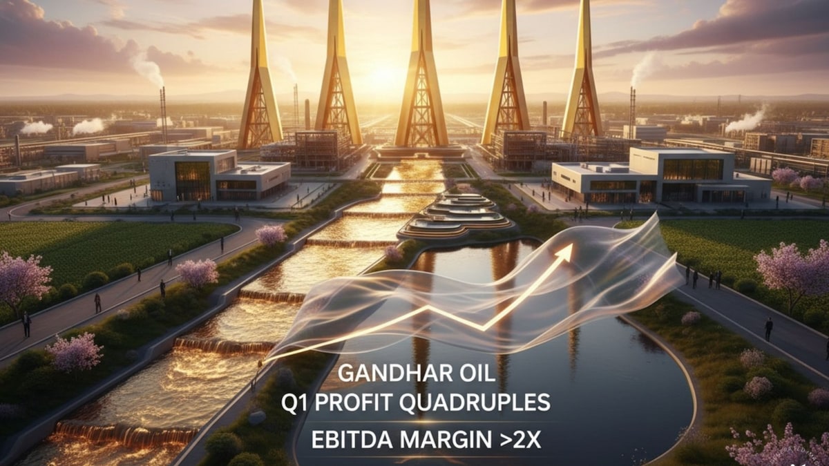 Gandhar Oil Q1 profit quadruples as EBITDA margin more than doubles