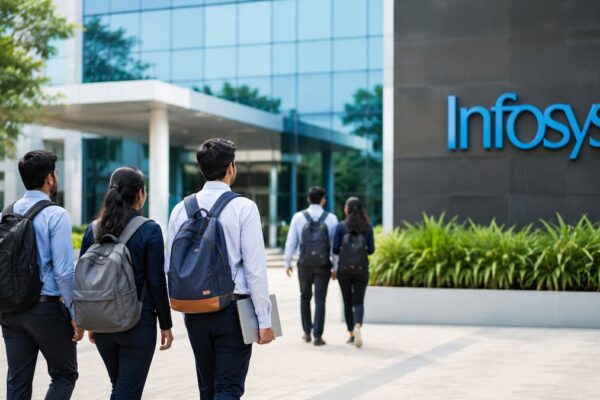 As AI reshapes IT jobs, Infosys bets on 20,000 fresh graduates