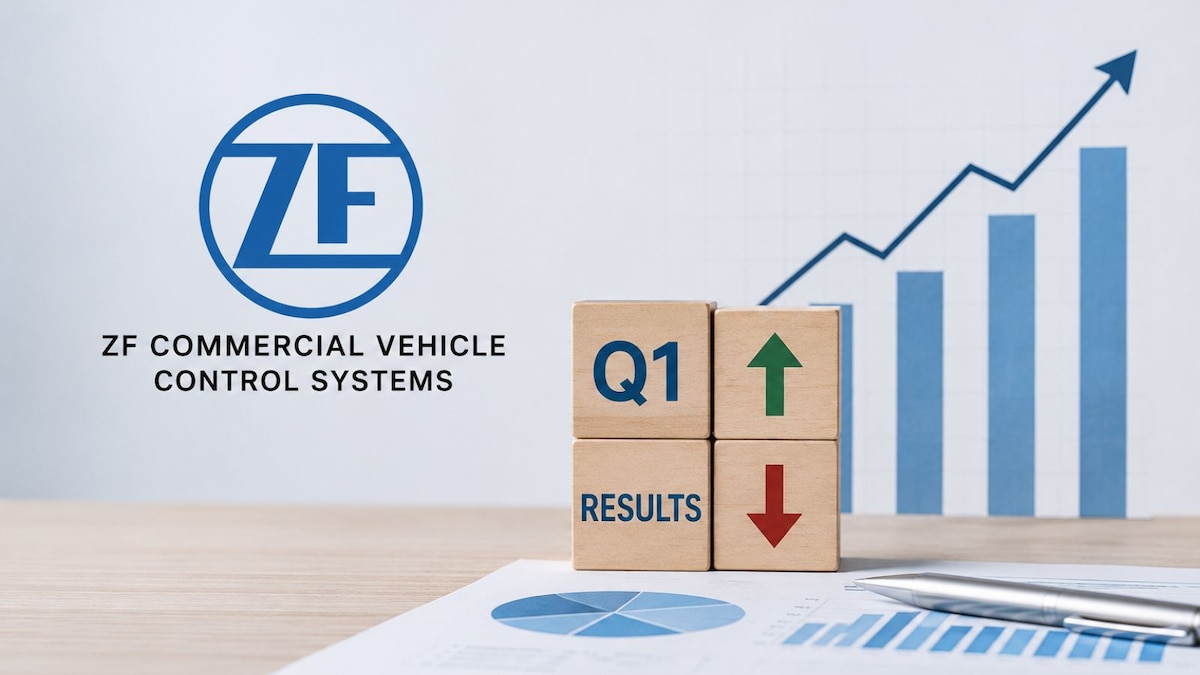 ZF Commercial Vehicle Control Systems Q1 profit falls 15% despite higher revenue; margin narrows
