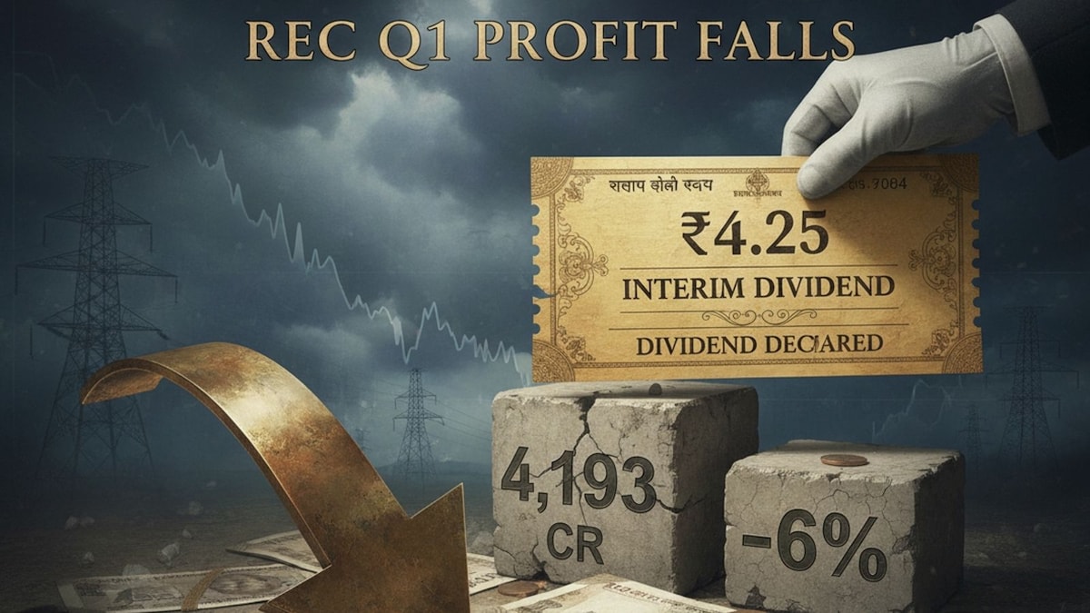 REC Q1 profit falls 6% as cheaper loans reduce interest income; declares ₹4.25 dividend