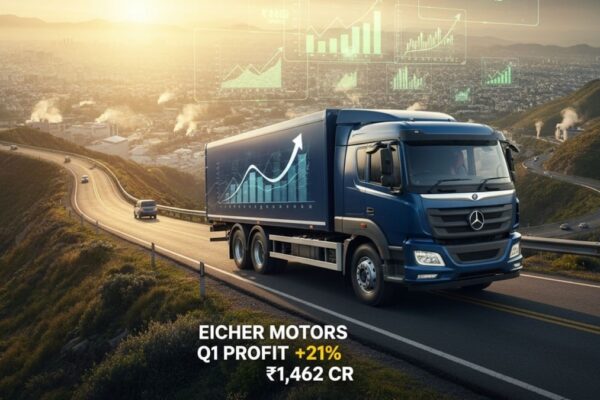 Eicher Motors Q1 profit rises 21% to ₹1,462 crore, beats estimates