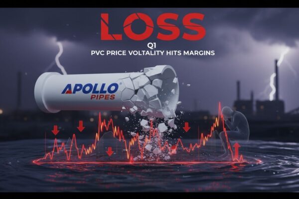 Apollo Pipes posts Q1 loss as volatile PVC prices weigh on earnings