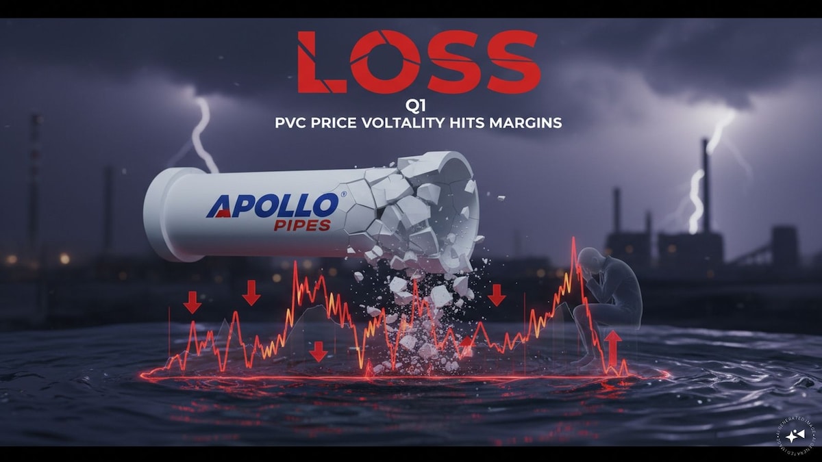 Apollo Pipes posts Q1 loss as volatile PVC prices weigh on earnings