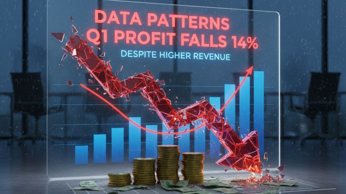 Data Patterns Q1 profit falls despite higher revenue; acquires composites firm