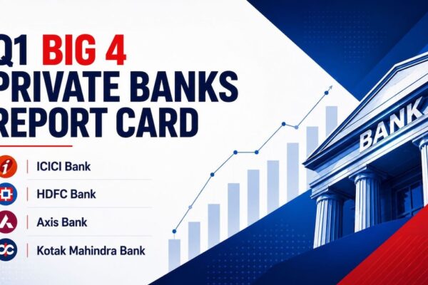 Q1 Banking Report Card: Find out who stood out among HDFC, ICICI, Kotak and Axis this quarter