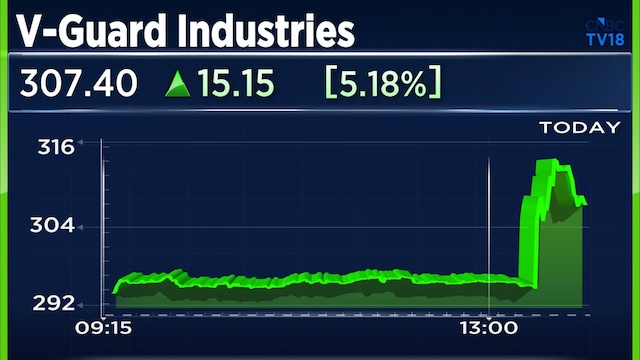 V-Guard Q1 Results: Shares jump 9% after all segments post double-digit growth