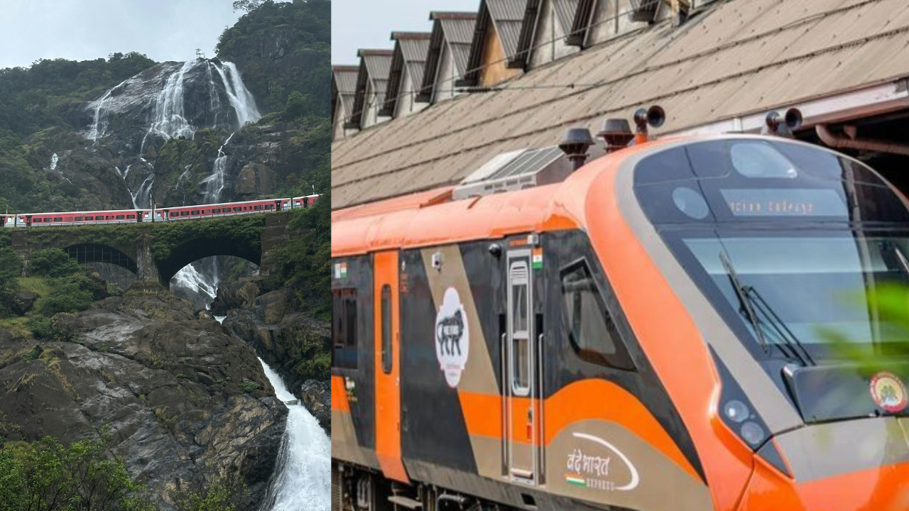 Vande Bharat routes every monsoon lover should experience at least once; waterfalls, Western Ghats, and scenic countryside await |