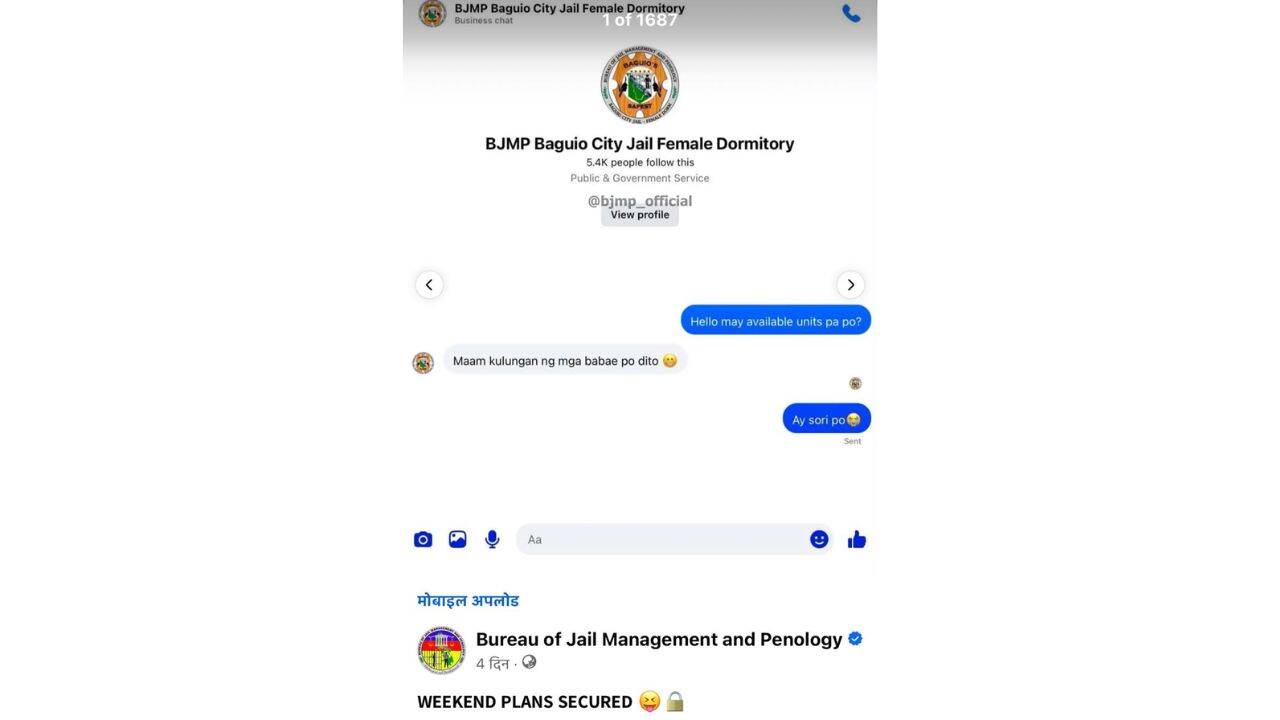 Woman looking for a hotel accidentally messages women's jail; response goes viral |