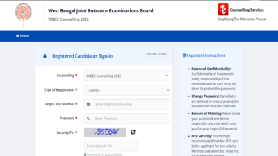 WBJEE Counselling 2026 Round 2 registration ends today: Check direct link to apply here