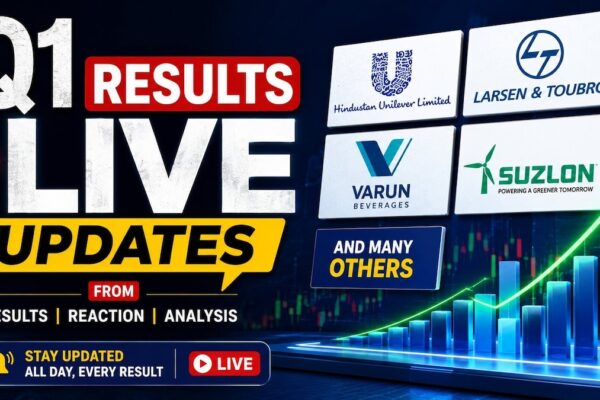 HUL shares decline after earnings, Coforge shares surge 9%; L&T report today