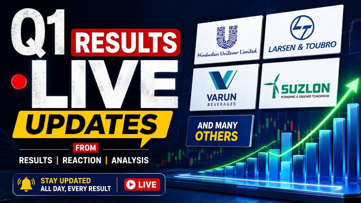 HUL shares decline after earnings, Coforge shares surge 9%; L&T report today