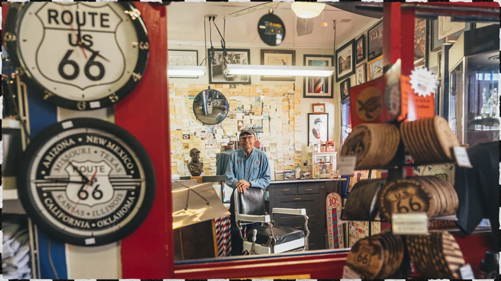 A new highway nearly killed his town. This 98-year-old 'Angel of Route 66' helped bring America's most famous highway back to life | World News