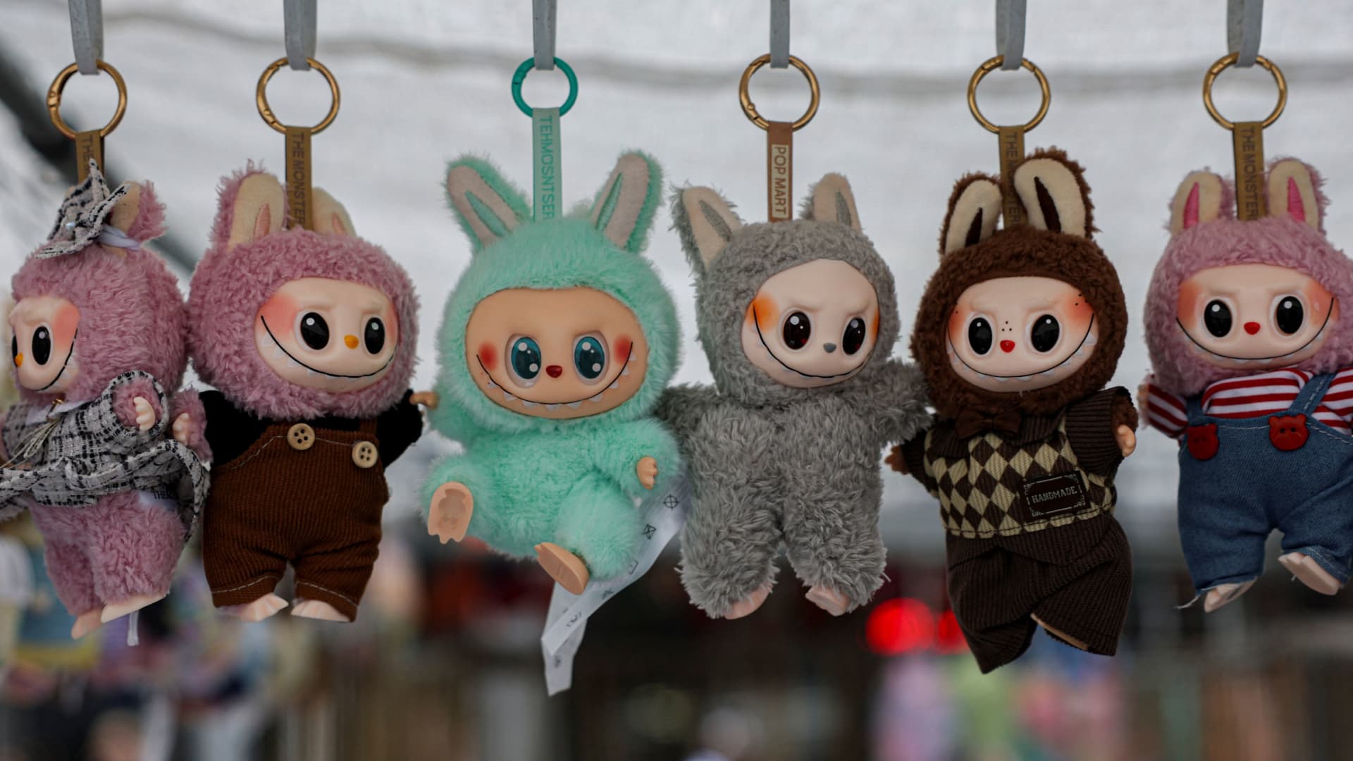 Labubu maker Pop Mart shares fall after sales drop in Asia, Americas