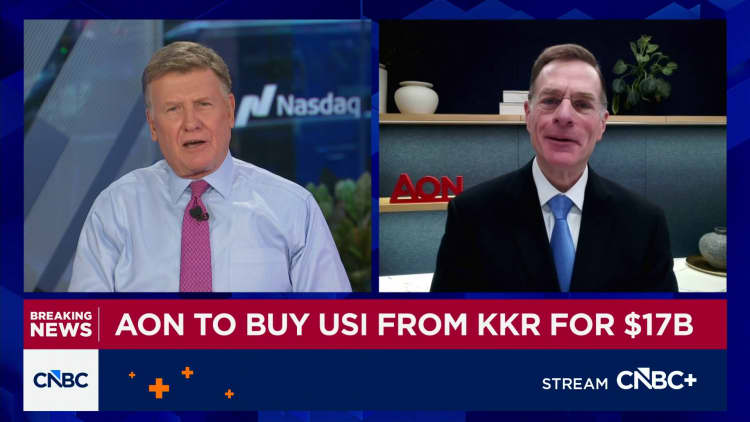 Aon CEO says USI deal seeks to build 'premiere middle market' insurance platform