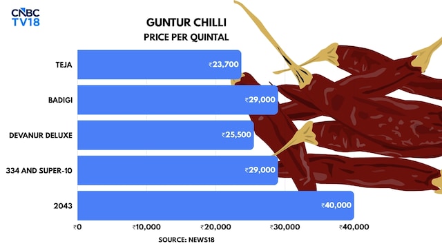 Why Guntur chillies are so expensive suddenly