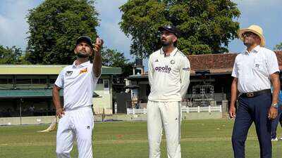 India vs Sri Lanka warm-up: Why did KL Rahul lead India at the toss instead of Shubman Gill? | Cricket News